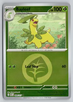 BAYLEEF (ENERGY SYMBOL PATTERN) 009/217 ASCENDED HEROES POKEMON REVERSE HOLO NM - Image 1