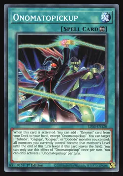 Onomatopickup - LDS3-EN128 - Common - 1st Edition Yugioh - Image 1
