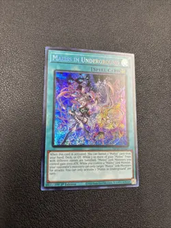 YUGIOH: Maliss in Underground MP25-EN127 Prismatic Secret Rare 2025 Mega-Pack A6 - Image 2