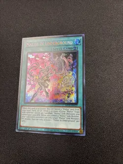 YUGIOH: Maliss in Underground MP25-EN127 Prismatic Secret Rare 2025 Mega-Pack A6 - Image 3