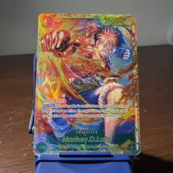 Monkey.D.Luffy OP13-118 SEC Foil Eng Carrying On His Will One Piece - Image 1
