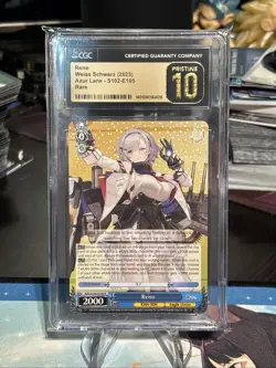 2023 Weiss Schwarz Azur Lane Reno CGC 10 E105 - Image 1