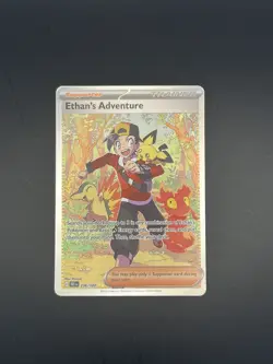 Pokemon TCG Ethan's Adventure SIR Destined Rivals 236/182 NM - Image 1