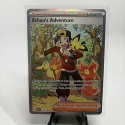 Pokemon TCG: Ethan's Adventure - 236/182 - Destined Rivals - SIR - Near Mint - Image 1