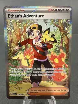 Pokemon TCG Ethan's Adventure Sir 236/182 Sv10: Destined Rivals Mint/Near Mint - Image 1
