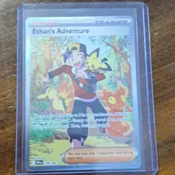 Pokemon TCG Ethan's Adventure Sv10 Destined Rivals 236/182 Holo SIR English - Image 1