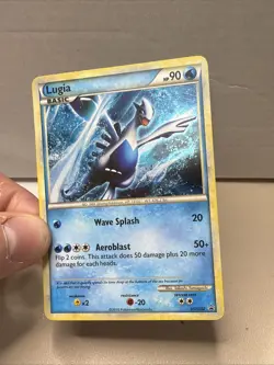 Lugia HGSS02 WOC Black Star Promo Holo Rare Pokemon Card MP 062226 - Image 2