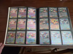 Pokemon Binder Collection- 333 Cards- Full Arts, Vmax, Vstar, Ex, V Ect - Image 2