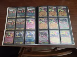 Pokemon Binder Collection- 333 Cards- Full Arts, Vmax, Vstar, Ex, V Ect - Image 3