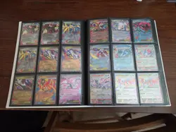 Pokemon Binder Collection- 333 Cards- Full Arts, Vmax, Vstar, Ex, V Ect - Image 4