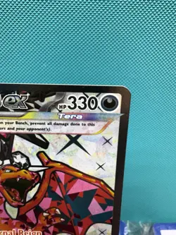 Charizard ex 215/197 Tera Full Art Obsidian Flames Pokemon Card – NM - Image 3
