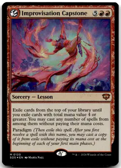 MTG Improvisation Capstone Secrets of Strixhaven SOS #120 mythic Foil NM $SALE$! - Image 1