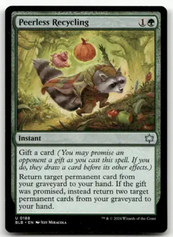 Peerless Recycling #188 (NM) Bloomburrow BLB Magic MTG - Image 1