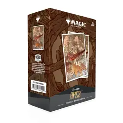 Bloomburrow ULTRA PRO Magic The Gathering 105ct Apex Deck Protector Sleeves - Image 1