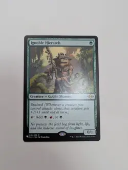 MTG - Ignoble Hierarch - The List Reprints (LIST) NM/M Condition - Image 1