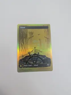 MTG - Island (0508) (First-Place Foil)- Aetherdrift NM/M Condition - Image 1
