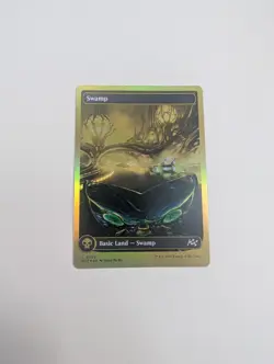 MTG - Swamp (0509) (First-Place Foil) - Aetherdrift NM/M Condition - Image 1