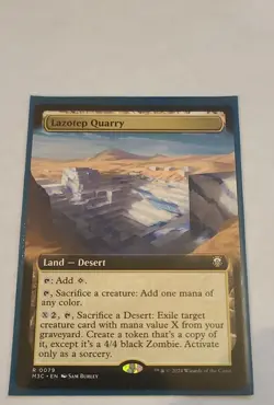 Lazotep Quarry (Extended Art) Commander: Modern Horizons 3 Regular - Image 1