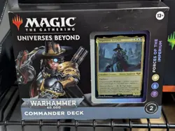 MTG Magic The Gathering Warhammer 40k Forces Of The Imperium Commander Deck New - Image 1