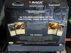 MTG Magic The Gathering Warhammer 40k Forces Of The Imperium Commander Deck New - Image 2