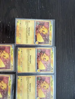 Pokemon TCG Pikachu 005/025 Celebrations 25th Anniversary Lot 8 English - Image 3