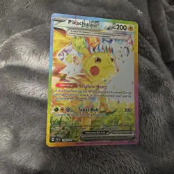 Pokemon Pikachu ex Full Art Special Illustration Rare Holo 238/191 200HP - Image 4
