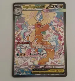 Pokemon Mega Dragonite ex 290/217 SIR Ascended Heroes Full Art Holo NM - Image 1
