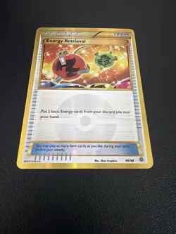 Pokemon TCG Energy Retrieval Holo Card #99/98 XY-Ancient Origins NM - Image 2