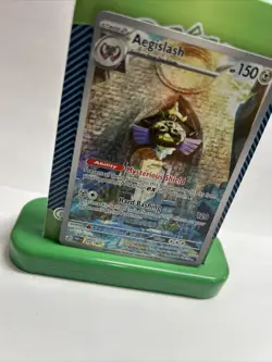 Pokemon TCG Aegislash 210/182 SV04 Paradox Rift Illus Rare Holo 150HP - Image 2