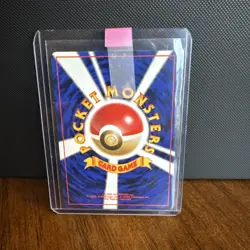 Team Rockets Hitmonchan Rocket Gang Holo Rare No.107 Pokemon Leaders Stadium - Image 2