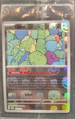 🦝 Indonesia Pokemon - Ditto 124/SV-P Winner Prize Poke Ball Limit Sealed Promo - Image 2