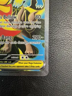 Pokemon Mega Pyroar ex 99/86 Full Art Double Ultra Rare Chaos Rising ME04 - Image 4