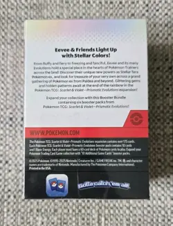 Pokemon TCG: Prismatic Evolutions Booster Bundle SEALED - Image 3