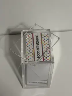 Pokemon Booster Bundle Acrylic Display Case with Magnetic Lid - Image 4