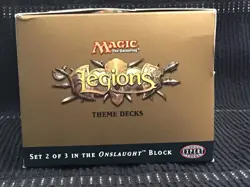 Empty MtG Legions Theme Deck Display Box - Image 1