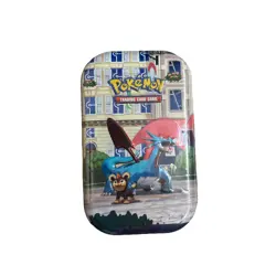 Pokemon TCG: Lumiose City Mini Tin (Salamence & Litleo) New & Factory Sealed - Image 1