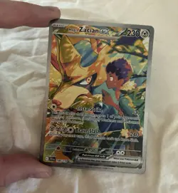 Pokemon Journey Together Hop's Zacian ex 186/159 SIR. NM or better! - Image 1