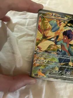Pokemon Journey Together Hop's Zacian ex 186/159 SIR. NM or better! - Image 3