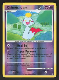 Chimecho 21/147 Reverse Holo Pokemon TCG Supreme Victors LP - Image 1