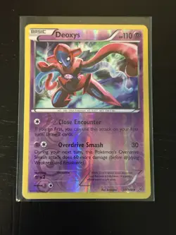 Deoxys 33/108 Rare Roaring Skies Pokemon Reverse Holo Near Mint - Image 1