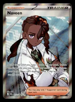 Naveen 112/088 Ultra Rare Perfect Order Pokemon Holo Near Mint - Image 1