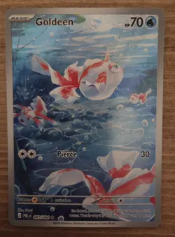 Pokemon Goldeen 087/084 Illustration Rare - Pitch Black - Near Mint - Image 1