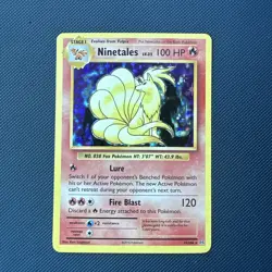 2016 Pokemon XY Evolutions Ninetales Holo #15/108 - Image 1