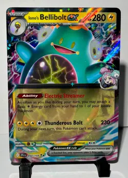 Iono's Bellibolt ex - Holo - 53/159 Journey Together - Pokemon TCG - 2025 - Image 1