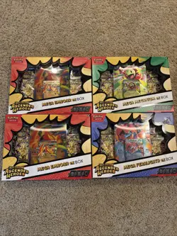 Pokemon TCG Ascended Heroes Mega Emboar, Meganium, Feraligatr EX Box Lot Of 4 - Image 4