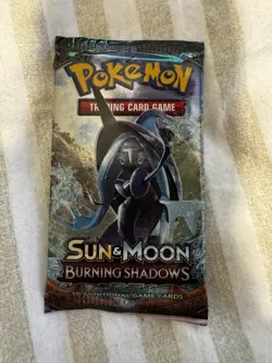 Pokemon TCG Sun & Moon Burning Shadows Booster Pack Tapu Fini Artwork - Image 1
