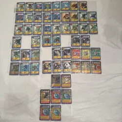 Digimon Cards bundle 1999 Bandai Almost Complete Base Set St 1-62 + Booster Set - Image 1