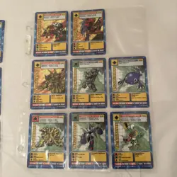 Digimon Cards bundle 1999 Bandai Almost Complete Base Set St 1-62 + Booster Set - Image 4