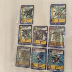 Digimon Cards bundle 1999 Bandai Almost Complete Base Set St 1-62 + Booster Set - Image 5