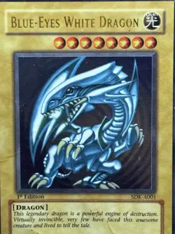 Konami Yu-Gi-Oh! Blue-Eyes White Dragon 1st Ed Starter Deck Kaiba SDK-A001 - Image 2